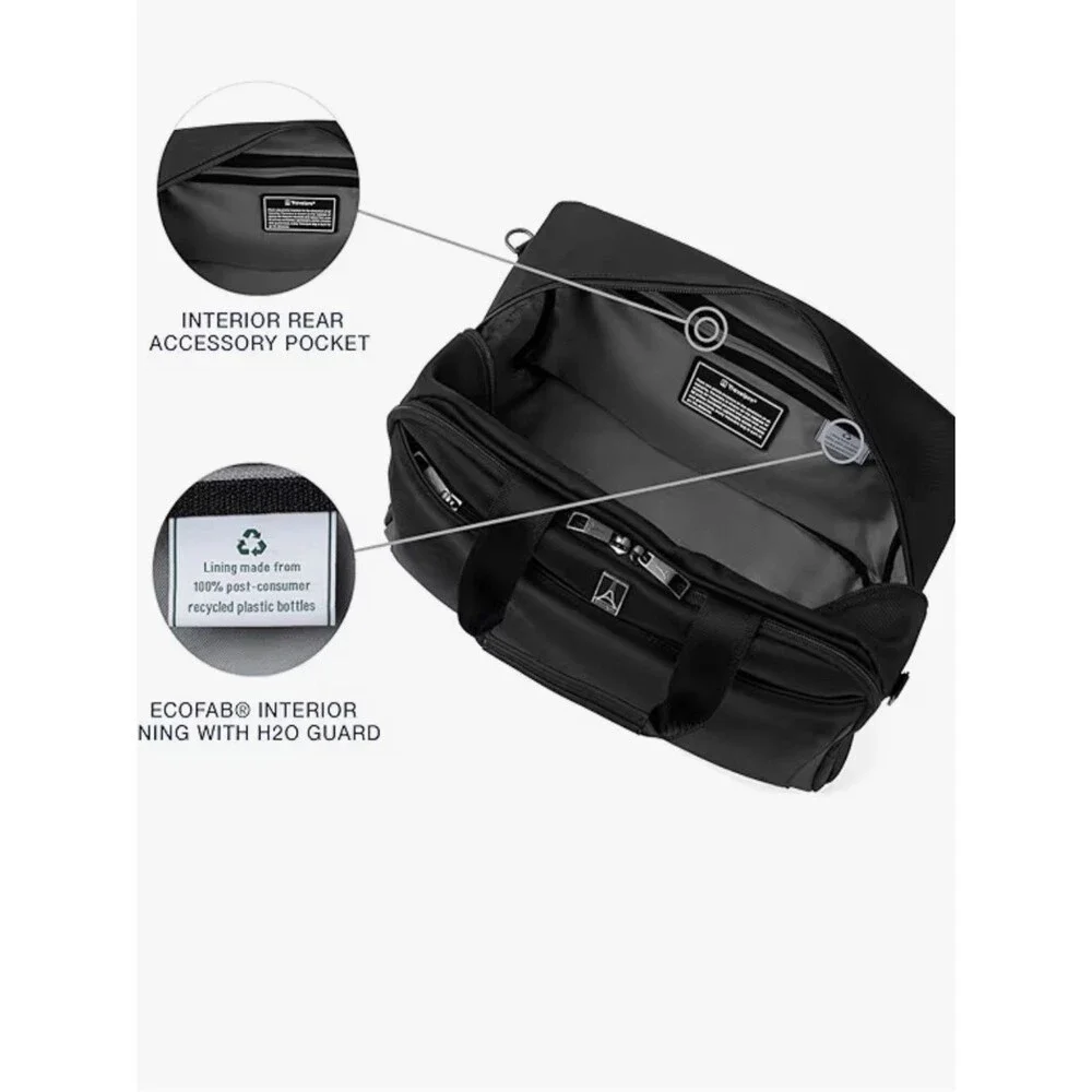 Travelpro Crew Classic Softside Luggage, Underseat Travel Tote Bag Laptop Brief